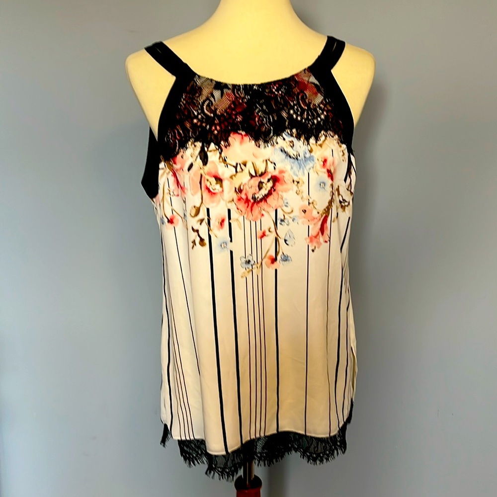 WHBM Floral, stripes and lace.